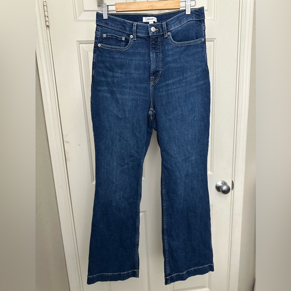 SPANX High Rise Flare Jeans